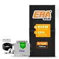 Gerador de Energia Solar Microinversor DEYE Telhado Fibro Parafuso Madeira SGF 7,44KWP ERA N-TYPE MONO 620W SUN 2.25KW 4MPPT MONO 220V COM CABO