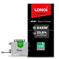 Gerador de Energia Solar Microinversor DEYE Telhado Fibro Parafuso Madeira SGF 12,90KWP LONGI 645W HPBC SUN 2.25KW 4MPPT MONO 220V