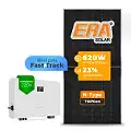 Gerador de Energia Solar On Grid Sungrow Telhado Fibro Parafuso Metal SGF 6,20KWP ERA N-TYPE MONO 620W SG RS-L 7.5KW 2MPPT FAST TRACK MONO 220V