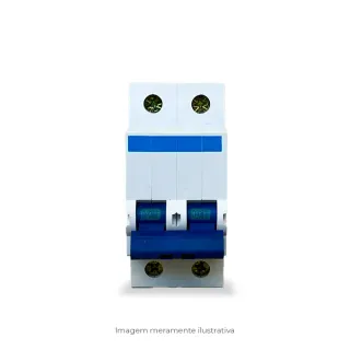 Categorias Componentes CA Disjuntor DISJUNTOR WEG BIPOLAR 20A, CURVA C, 3kA (380V), DIN