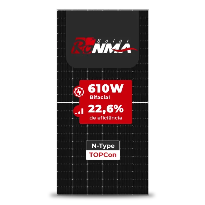Foto 4 - Gerador de Energia Solar On Grid Sungrow Telhado Metálico Mini Trilho SGF 4,27KWP RONMA 610W BIFACIAL SG RS-L 3KW 1MPPT MONO 220V